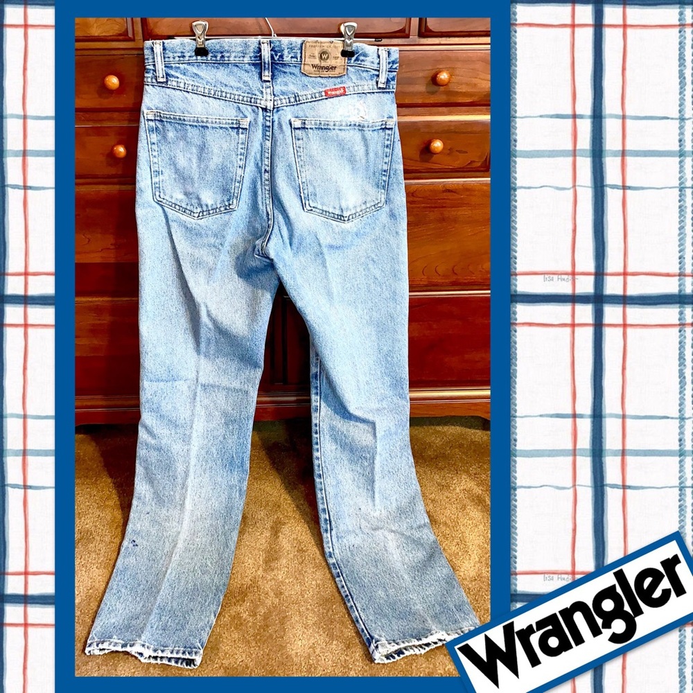 Wrangler Regular Fit Jeans 32x34 - Picture 3 of 8